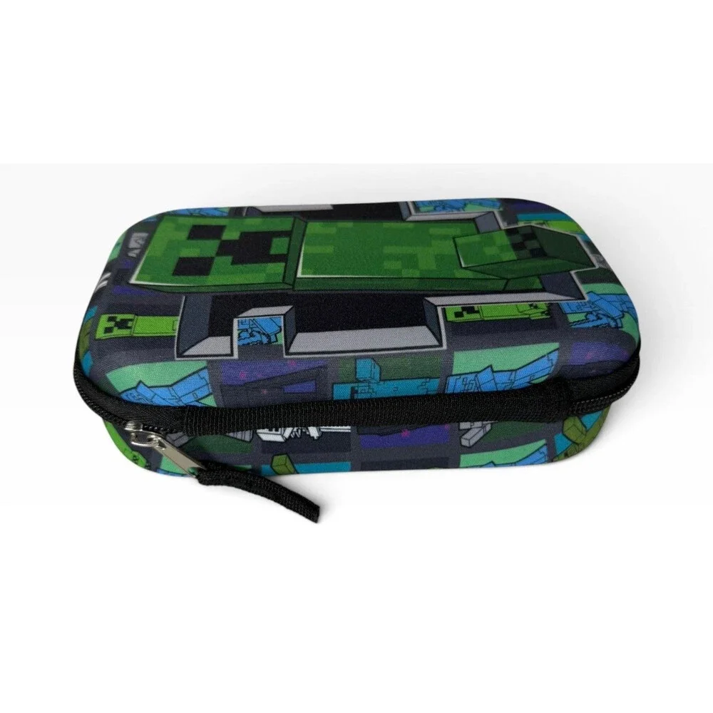 Minecraft Molded Fabric Zipper Pencil Case 8